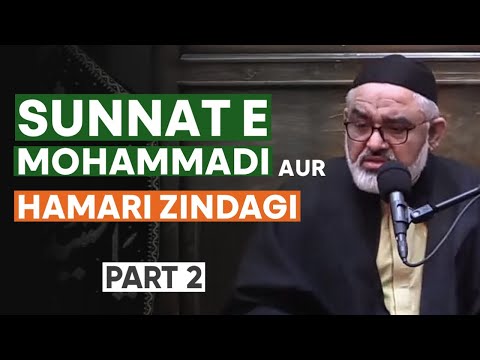 Part 2 | Sunnat e Muhammadi (s) Aur Hamari Zindagi | H.I Maulana Syed Ali Murtaza Zaidi | Urdu