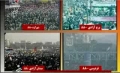 Islamic Revolution Supporters during Ahmadinejad Speech - 11Feb10 - Farsi