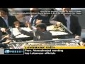 President Ahmadinejad Recieves Massive Welcome In Beirut - 13oct2010 - English