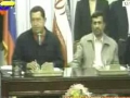 President Ahmadinejad and President Chawez Speech After Signing MOU in Iran - English