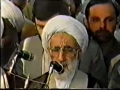 Funeral Prayers of Allama Arif Hussaini by Ayatullah Jannati 1988 - Arabic Urdu