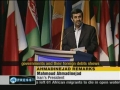 President Ahmadinejad slams US economic policies - 09May11 - English