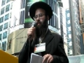 2011 Al-Quds Day Rally Times Square, New York (Rabbi Yoel Loub) - English