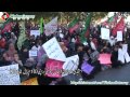 [10 April 2012] Telephonic Speech Raja Nasir Abbas - Protest against Killing of Shia Muslims in Pakistan - Karachi Urdu