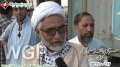 [AL-QUDS 2012]  Karachi, Pakistan : Interview H.I. Mirza Yusuf Hussain - Urdu