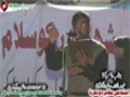 [13 Jan 2013] Karachi Dharna - Noha by Brother Nasir Agha - Urdu