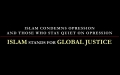 Islam stands for Global Justice - Persian msg English