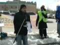 Toronto Protest For Sibte Jafar- Br. Abbas Baqri Reciting Munqabat (Jab Imam Aain Gey) 23Mar2013 - English