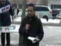 Toronto Protest For Sibte Jafar- Br. Alamdar Reciting Noha 23Mar2013 - English