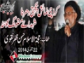 [کراچی نمائش یکجہتی دھرنا] Saneha e Mastung | Speech : H.I Hasan Zafar Naqvi - 22 Jan 2014 - Urdu