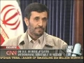 23 Sep 08- CNN Lari King live interview with Irani President Ahmadinejad Part 5-English