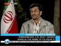 President Ahmadinejad Interview Short - 7th October 2008 - English