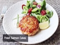 Fresh Salmon Cakes Recipe - Salmon Patties - English