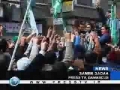 Palestinians in Damascus protest against Israeli strikes on Gaza - 27Dec08 - English