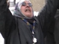 Calgary Protest Against Israel Dec 28 2008-Women Crying-English