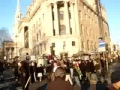 Protest in Trafalgar Square London against Israel Terror - Dec08 - Gaza massacre - English